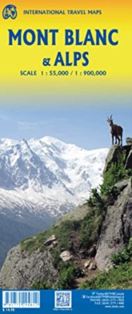 Book cover of: Mont Blanc & Alps