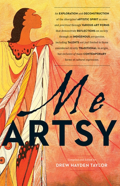 Book cover of: Me Artsy. By: Drew Hayden Taylor