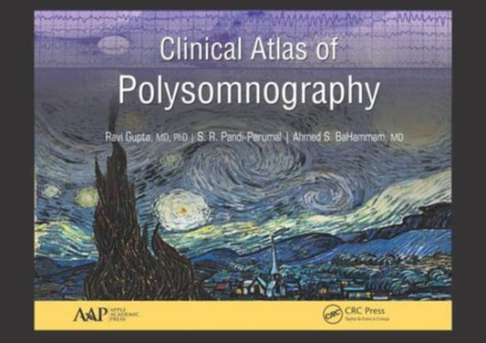 Book cover of: Clinical Atlas of Polysomnography. By: Ravi Gupta