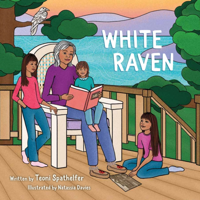 Book cover of: White Raven. By: Teoni Spathelfer
