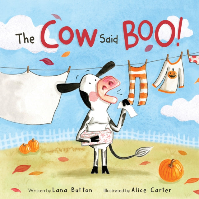 Book cover of: Cow Said BOO!. By: Lana Button