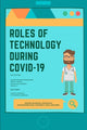 Book cover of: Roles of Technology During Covid-19. By: Austin Mardon