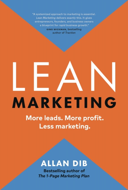 Book cover of: Lean Marketing. By: Allan Dib