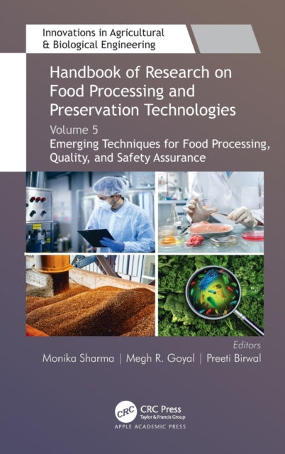 Book cover of: Handbook of Research on Food Processing and Preservation Technologies. By: Monika Sharma