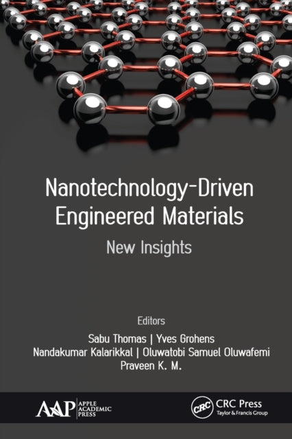 Book cover of: Nanotechnology-Driven Engineered Materials. By: Sabu Thomas