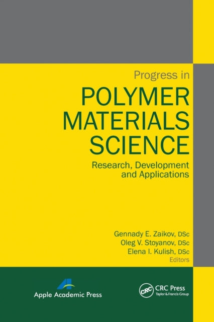 Book cover of: Progress in Polymer Materials Science. By: G. E. Zaikov