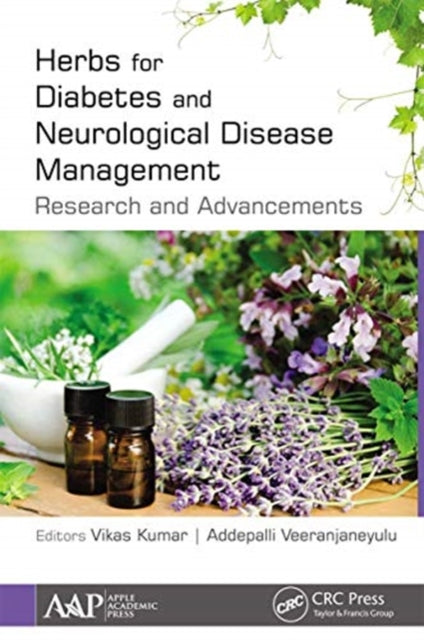 Book cover of: Herbs for Diabetes and Neurological Disease Management. By: Vikas Kumar