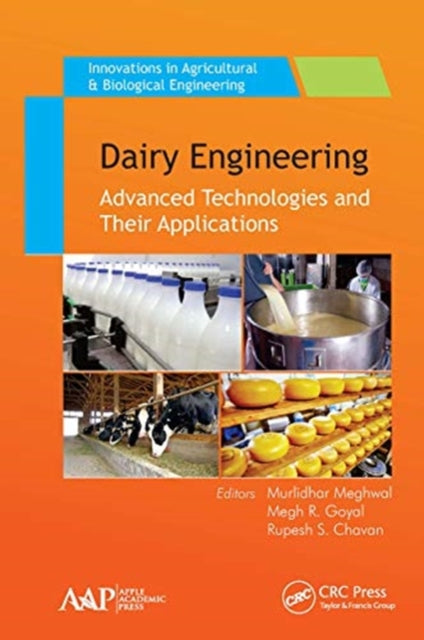 Book cover of: Dairy Engineering. By: Murlidhar Meghwal