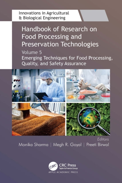 Book cover of: Handbook of Research on Food Processing and Preservation Technologies. By: Monika Sharma