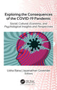 Book cover of: Exploring the Consequences of the COVID-19 Pandemic. By: Usha Rana
