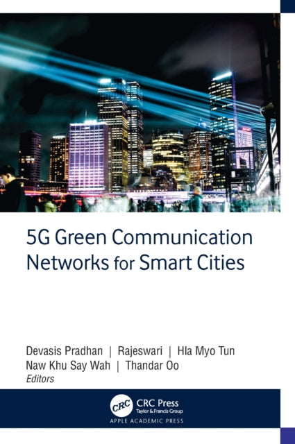 Book cover of: 5G Green Communication Networks for Smart Cities