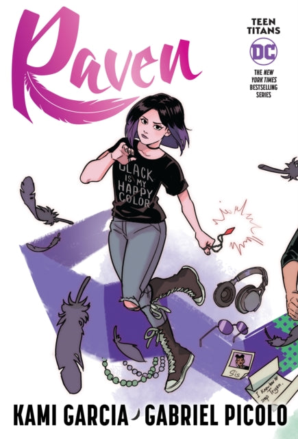 Book cover of: Teen Titans: Raven (Connecting Cover Edition). By: Kami Garcia
