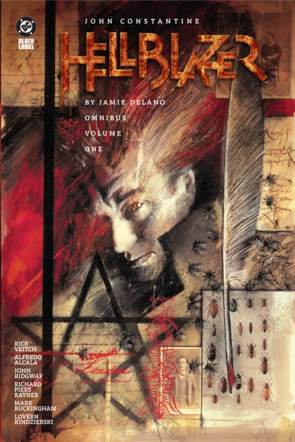 Book cover of: John Constantine, Hellblazer by Jamie Delano Omnibus Vol. 1. By: Jamie Delano