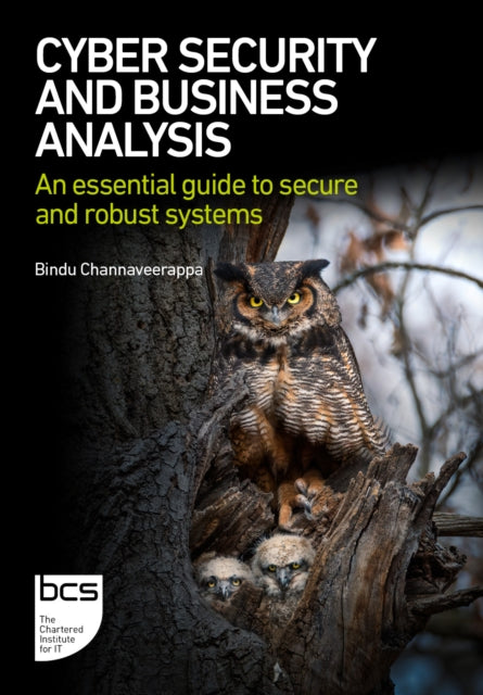Book cover of: Cyber Security and Business Analysis. By: Bindu Channaveerappa