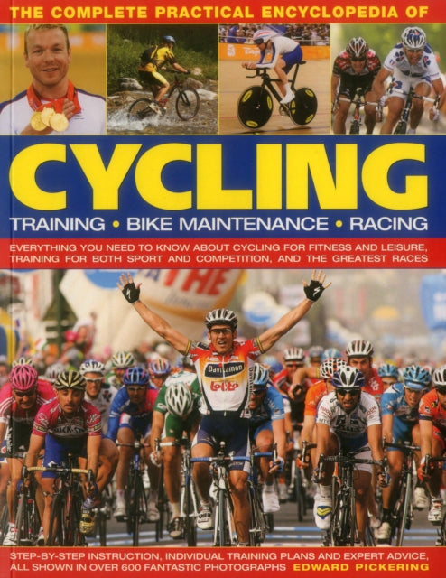 Book cover of: Complete Practical Encyclopedia of Cycling. By: Edward Pickering