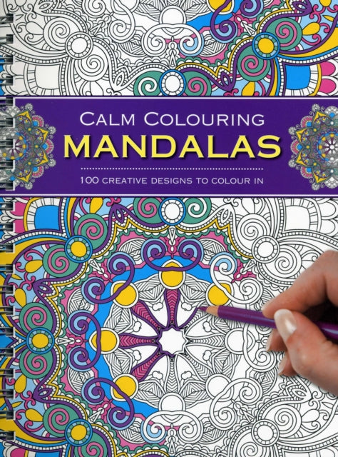 Book cover of: Calm Colouring: Mandalas. By: Southwater Staff