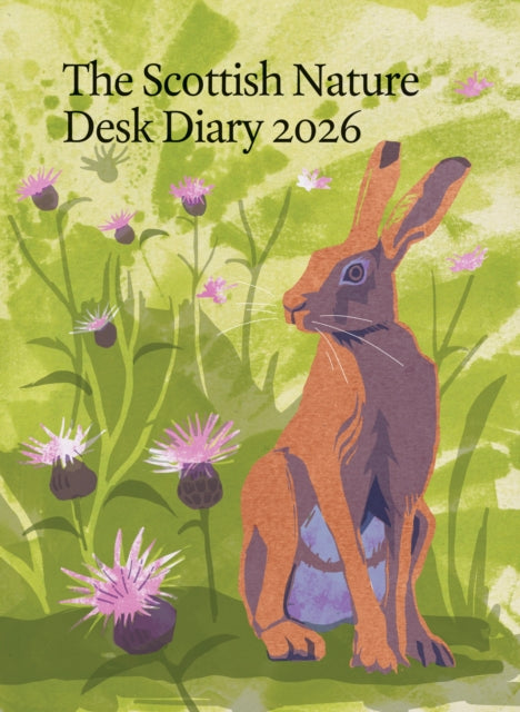Book cover of: Scottish Nature Desk Diary 2026