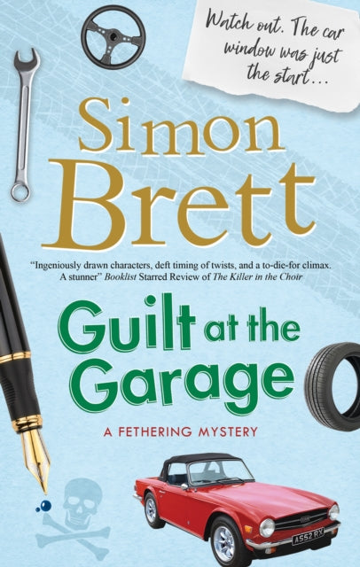 Book cover of: Guilt at the Garage. By: Simon Brett