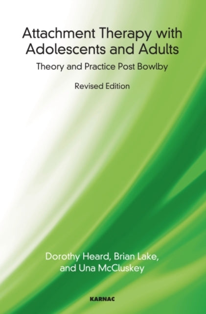 Book cover of: Attachment Therapy with Adolescents and Adults. By: Una McCluskey