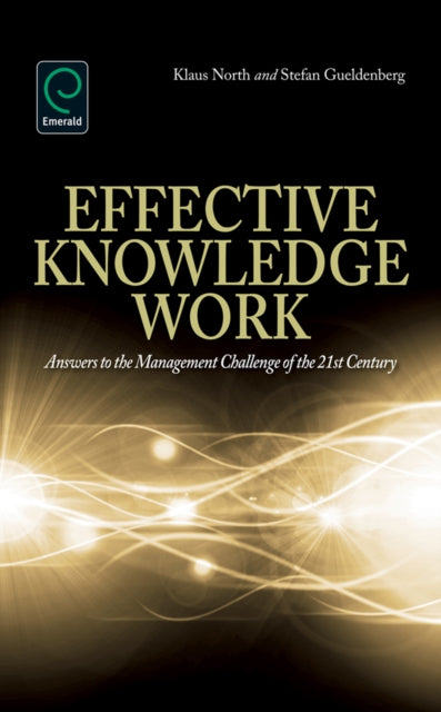 Book cover of: Effective Knowledge Work. By: Klaus North