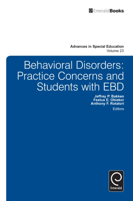 Book cover of: Behavioral Disorders