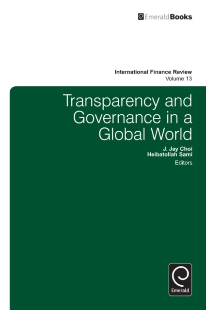 Book cover of: Transparency in Information and Governance