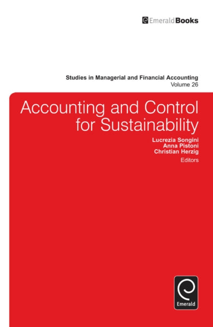 Book cover of: Accounting and Control for Sustainability