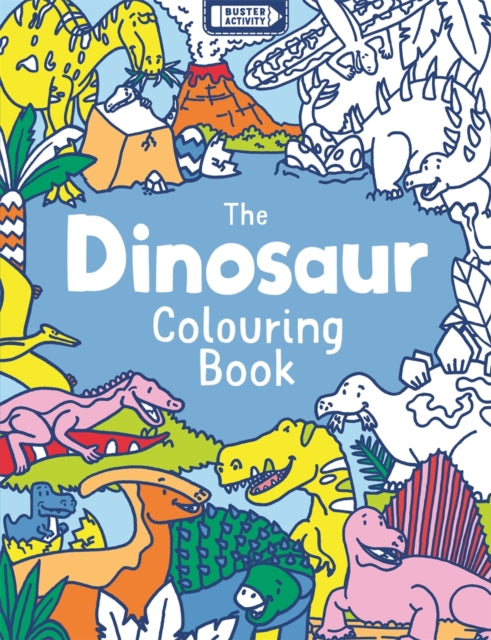 Book cover of: Dinosaur Colouring Book. By: Jake McDonald