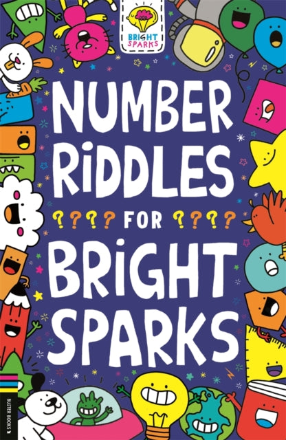 Book cover of: Number Riddles for Bright Sparks. By: Gareth Moore