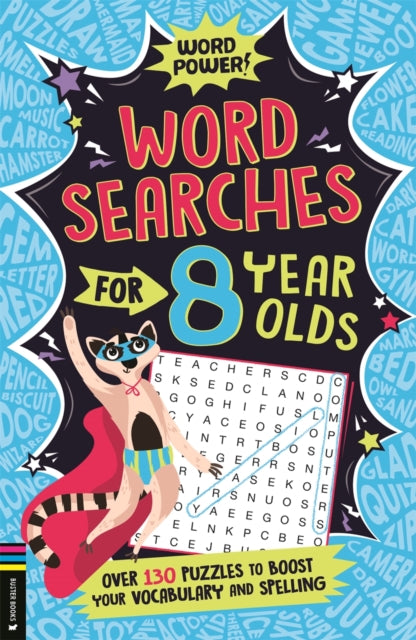 Book cover of: Wordsearches for 8 Year Olds. By: Gareth Moore