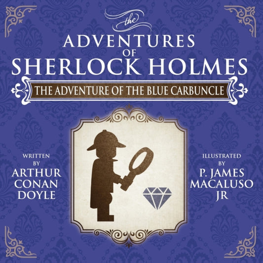 Book cover of: Adventure of the Blue Carbuncle - The Adventures of Sherlock Holmes Re-Imagined. By: Arthur Conan Doyle