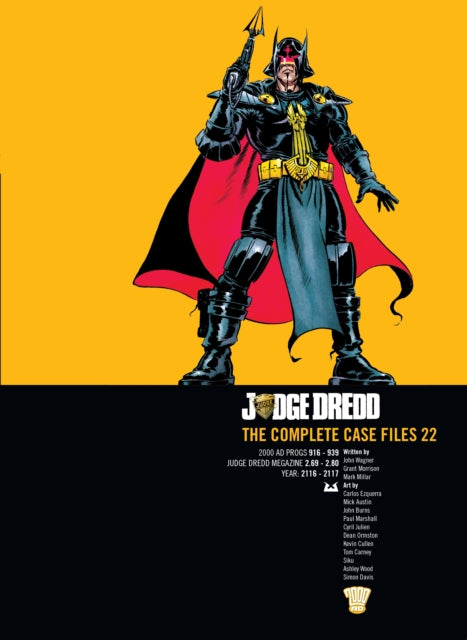Book cover of: Judge Dredd: The Complete Case Files 22. By: John Wagner