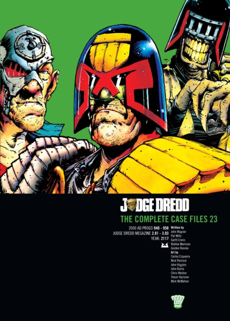 Book cover of: Judge Dredd: The Complete Case Files 23