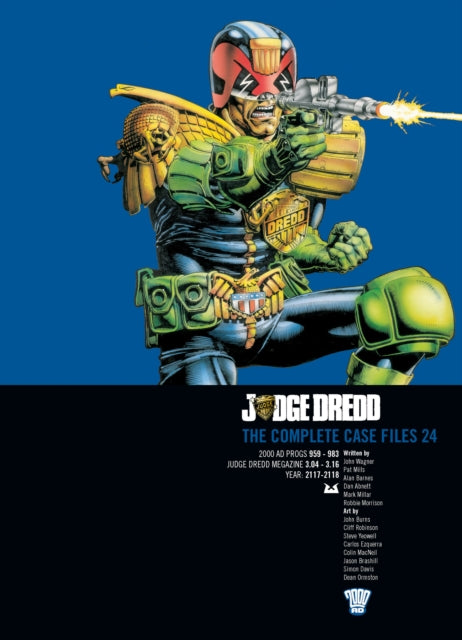 Book cover of: Judge Dredd: The Complete Case Files 24. By: John Wagner