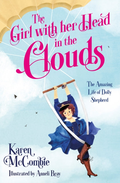 Book cover of: Girl with her Head in the Clouds. By: Karen McCombie