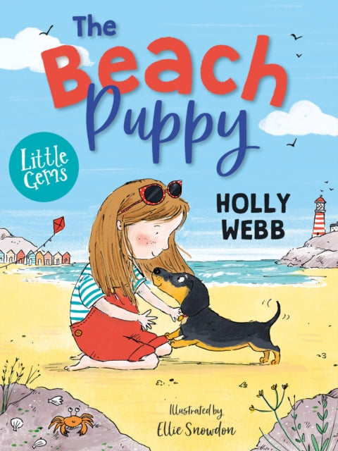 Book cover of: Beach Puppy. By: Holly Webb