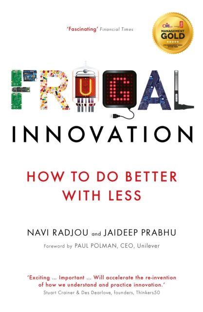 Book cover of: Frugal Innovation. By: Navi Radjou