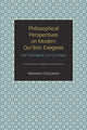 Book cover of: Philosophical Perspectives on Modern Qur'anic Exegesis. By: Massimo Campanini