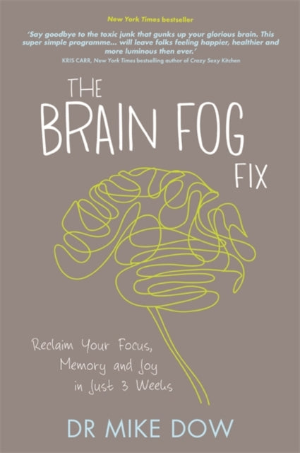 Book cover of: Brain Fog Fix. By: Mike Dow