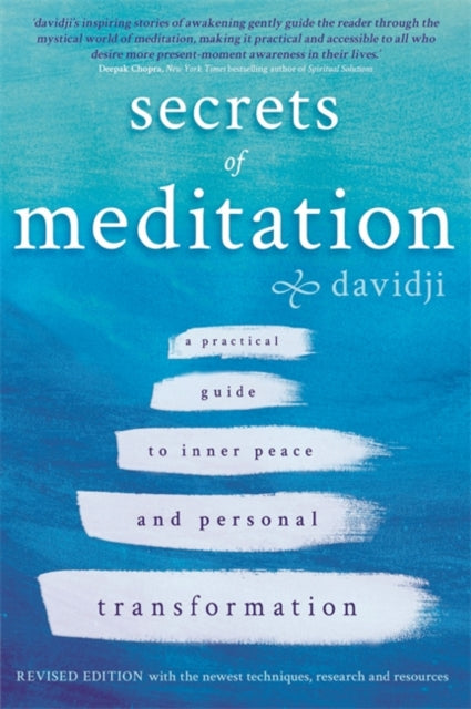 Book cover of: Secrets of Meditation. By: davidji