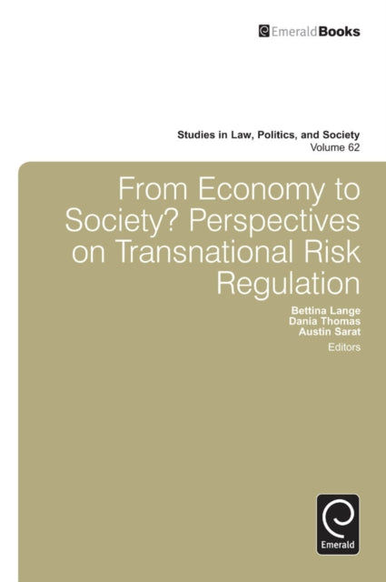 Book cover of: From Economy to Society. By: Bettina Lange