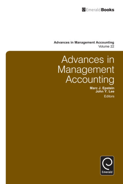 Book cover of: Advances in Management Accounting. By: John Y. Lee