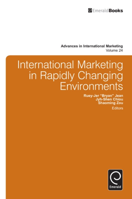 Book cover of: International Marketing in Fast Changing Environment. By: Bryan Jean