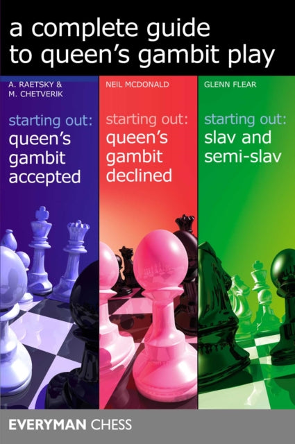 Book cover of: Complete Guide to Queen's Gambit Play. By: Alexander Der Raetsky