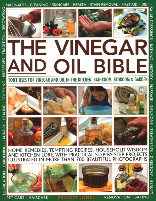 Book cover of: Vinegar and Oil Bible. By: Bridget Jones