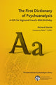 Book cover of: First Dictionary of Psychoanalysis. By: Richard Sterba