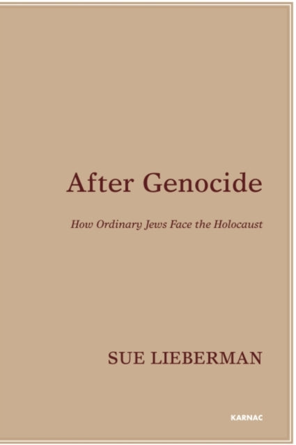 Book cover of: After Genocide. By: Sue Lieberman
