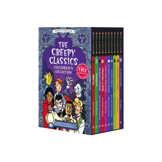 Book cover of: Creepy Classics Children's Collection: 10 Book Box Set