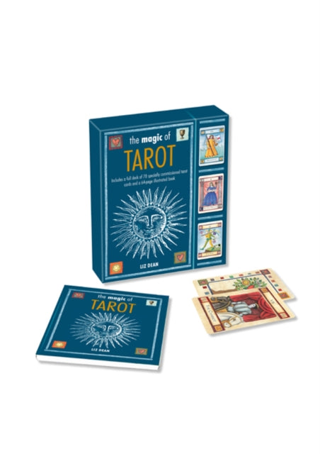 Magic of Tarot, Includes a Full Deck of 78 Specially Commissioned Tarot Cards and a 64-Page Illustrated Book 9781782497219 Liz Dean