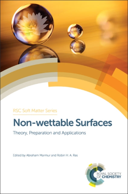 Book cover of: Non-wettable Surfaces. By: Robin H. A. Ras